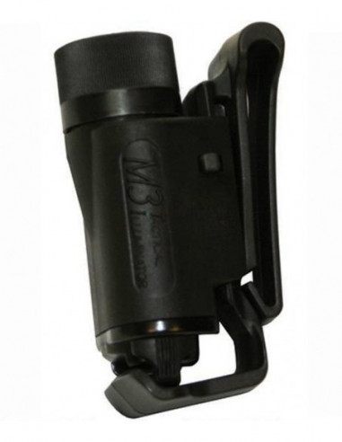 Soporte BLACKHAWK! un carril para cinturón con linterna M3