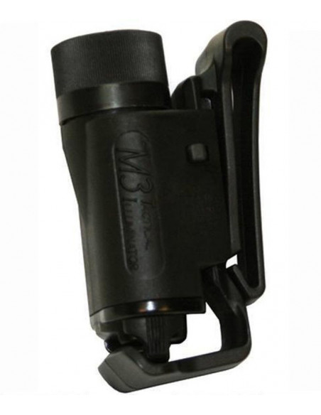 Soporte BLACKHAWK! un carril para cinturón con linterna M3