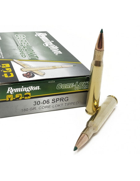 Munición metálica REMINGTON Core-Lokt Tipped - 30-06 - 180 grains - 29037