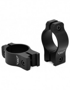 Juego de Anillas WARNE VAPOR 1" carril 11mm.. [Fijas] - Medianas - V421M