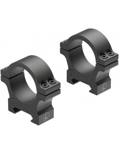 Juego de Anillas LEUPOLD Open Range Cross-Slot 30mm. [Fijas] - Bajas - 180946