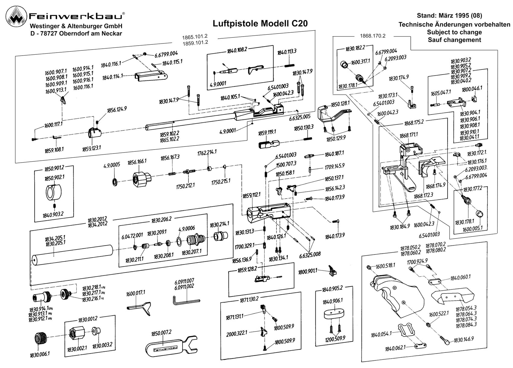 Feinwerkbau C20