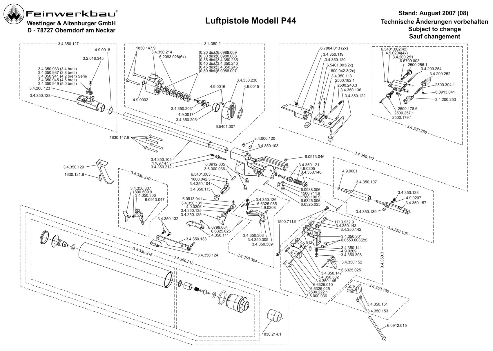 Feinwerkbau P44