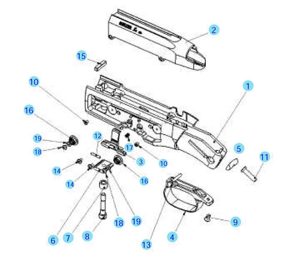 Despiece STEYR MANNLICHER Luxus (nuevo)
