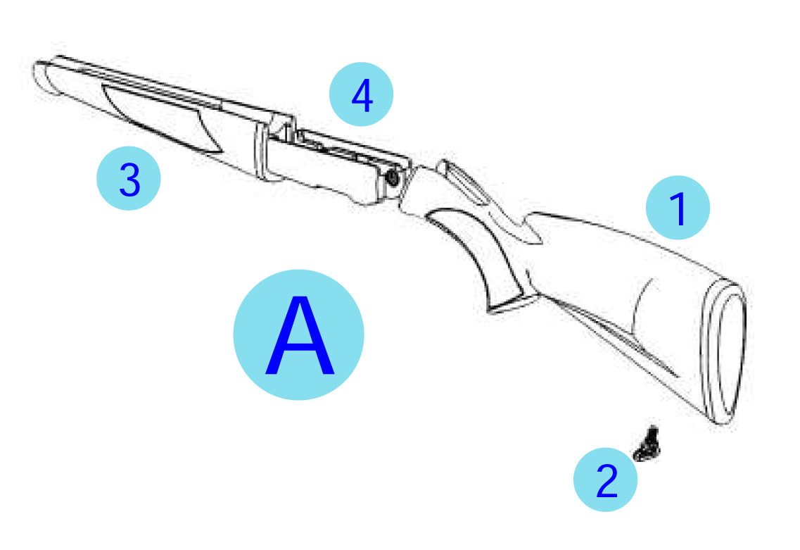 Despiece STEYR MANNLICHER Luxus (nuevo)