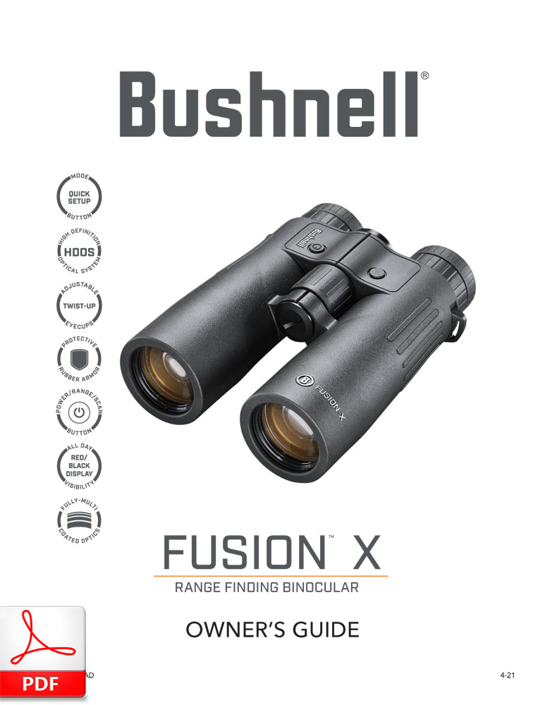 Bushnell Fusion X