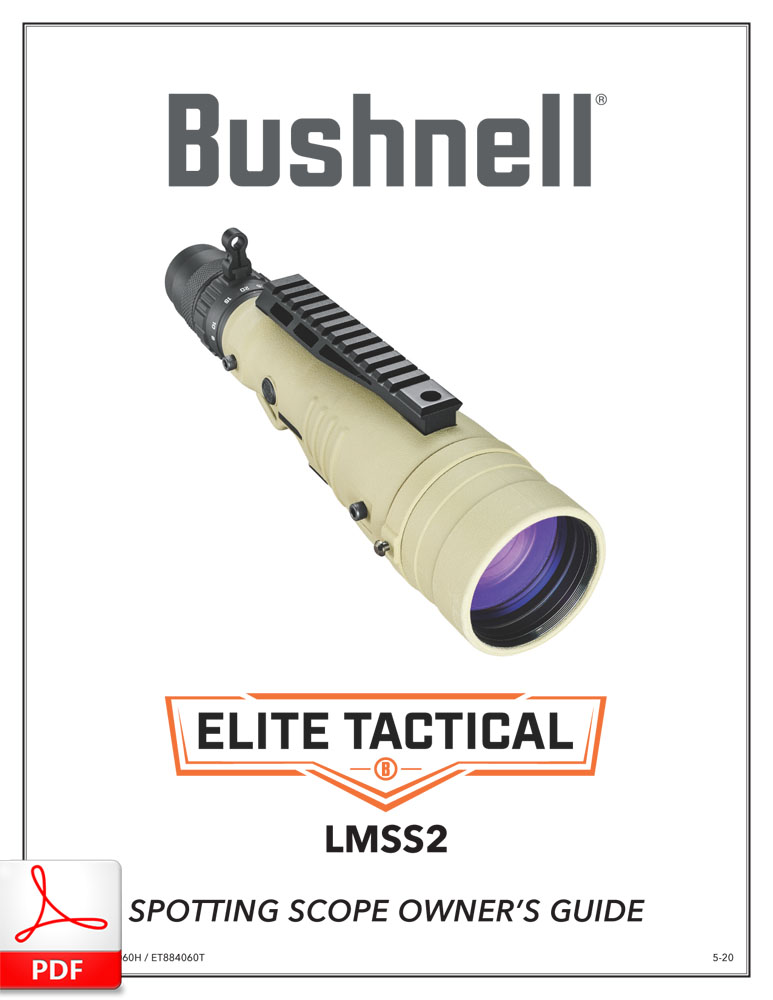 Bushnell Elite Tactical LMSS2