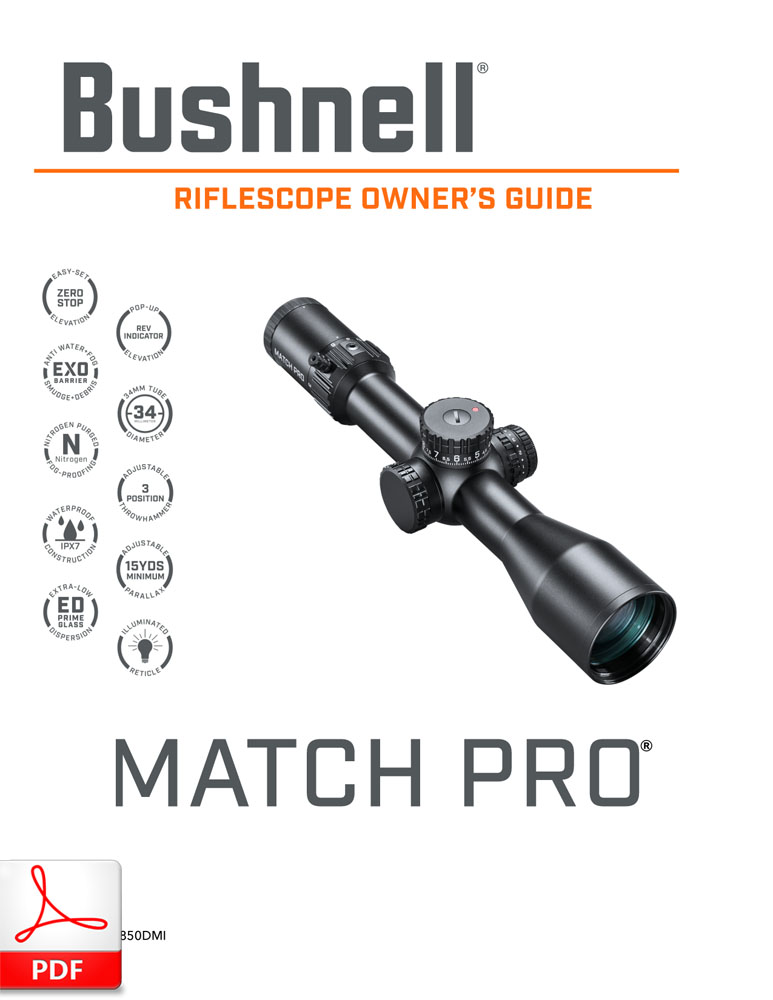 Bushnell Match Pro ED