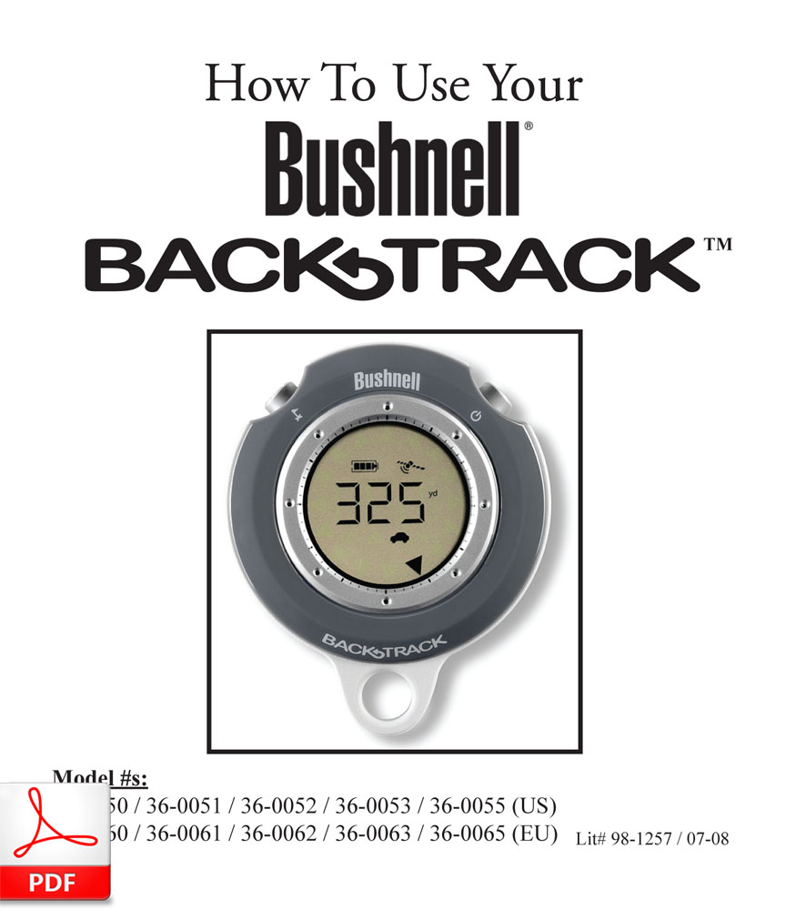 Bushnell BackTrack