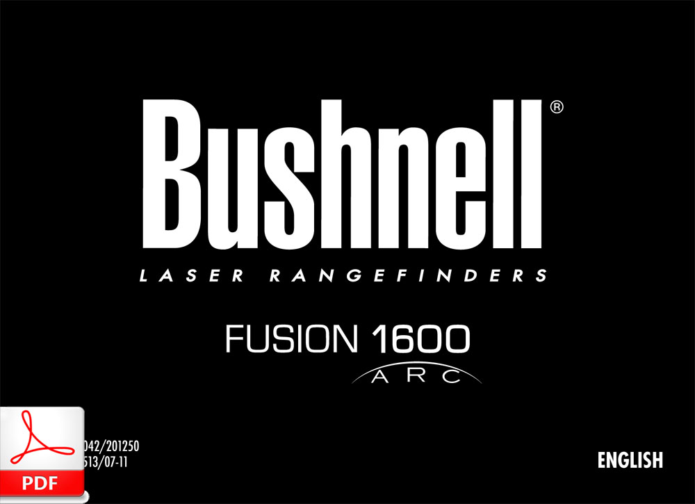 Bushnell Fusion 1600 ARC