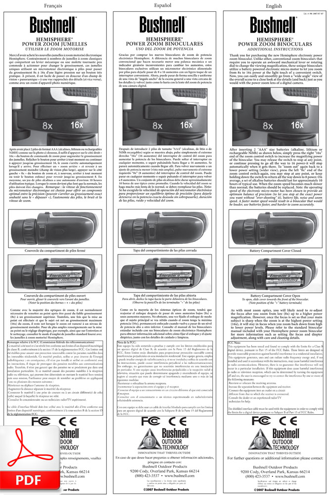 Bushnell Hemisphere