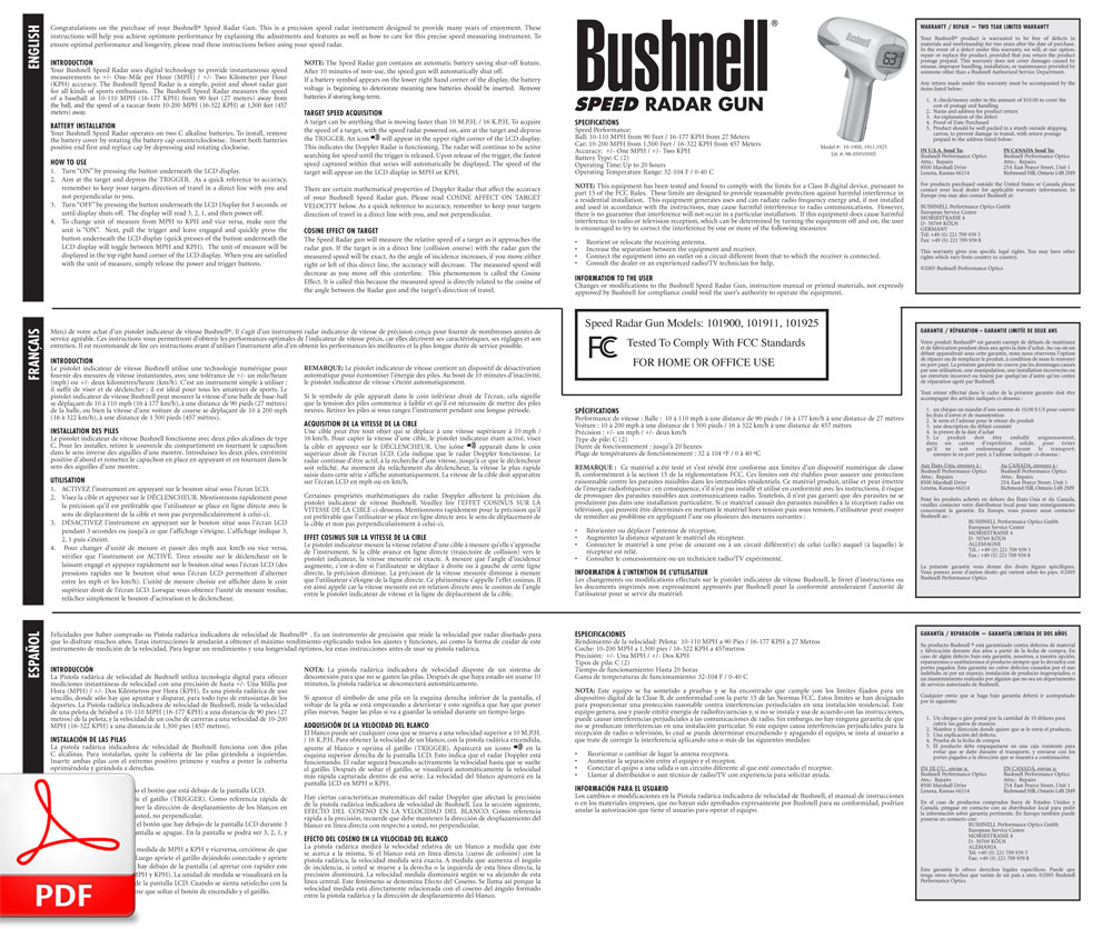 Bushnell Velocity