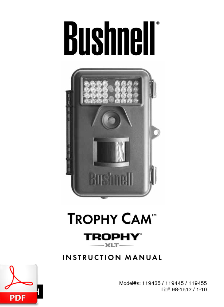 Bushnell Trophy Cam (119435 / 119445 / 119455)