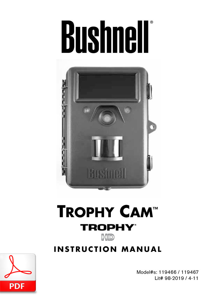 Bushnell Trophy Cam flash negro