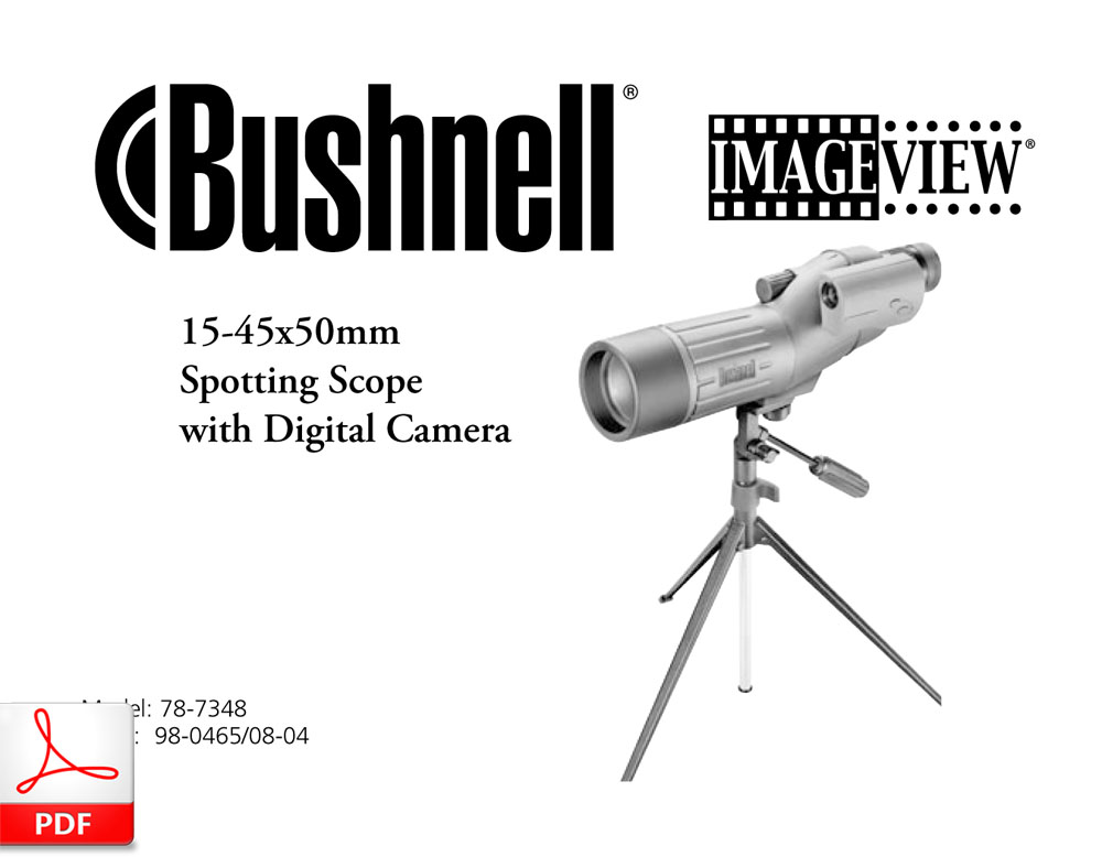 Bushnell Imageview 15-45x50