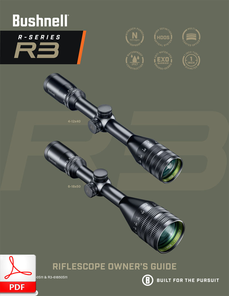 Bushnell R3 DOA-QBR