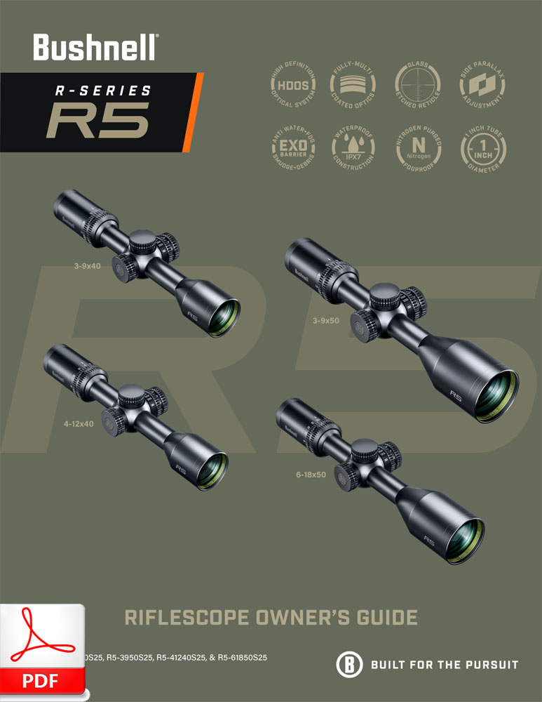 Bushnell R5 DOA-LRH800