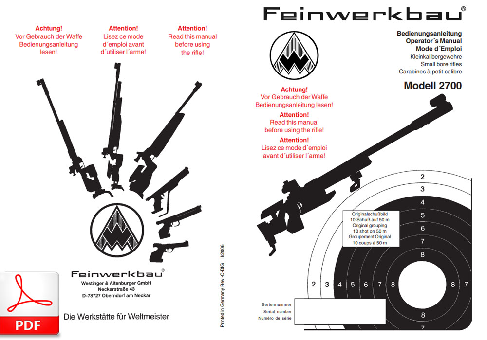 Feinwerkbau 2700