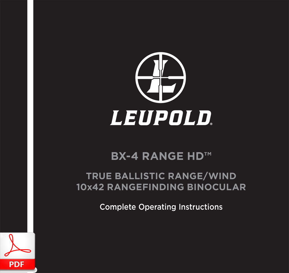 LEUPOLD BX-4 Range HD TBR/W