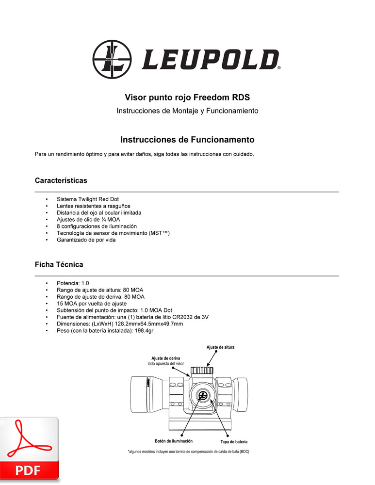 Leupold Freedom RDS