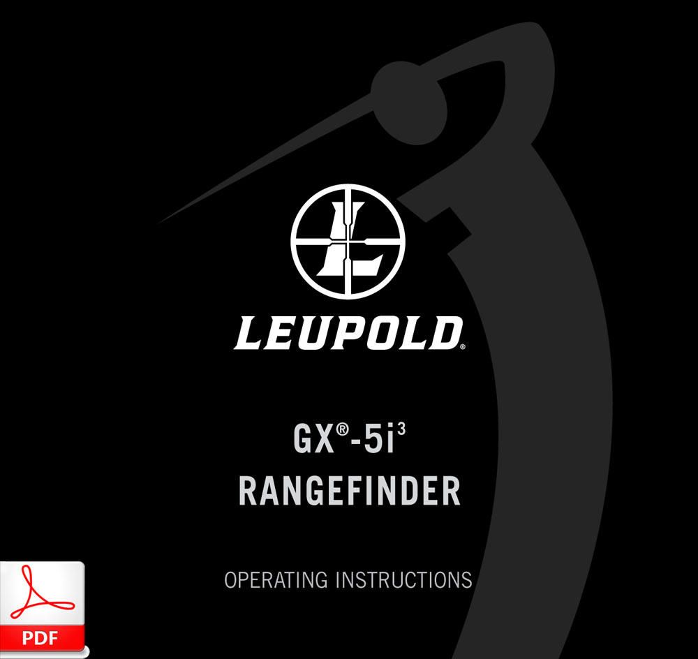 Leupold GX-5i3 Digital Golf
