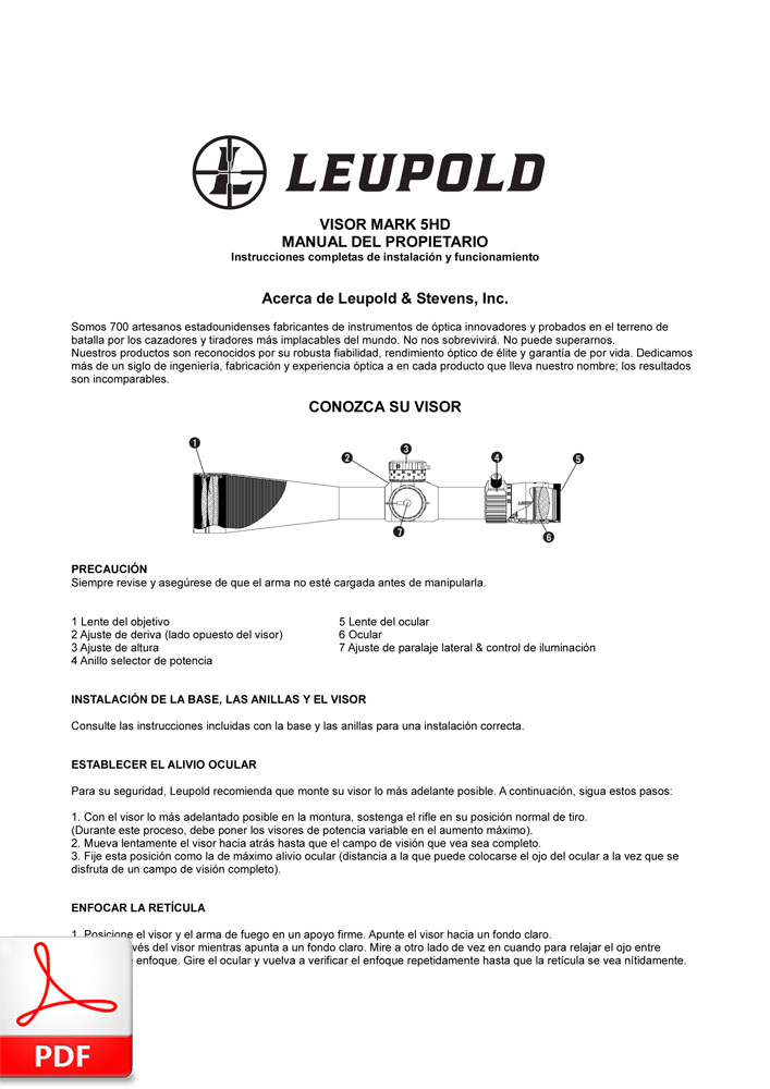 Leupold Mark 5HD