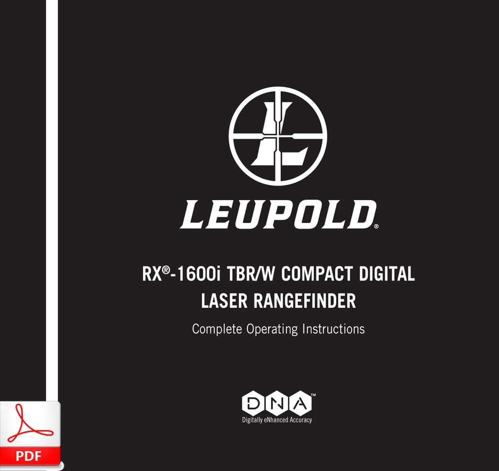 Leupold RX-1600i TBR/W