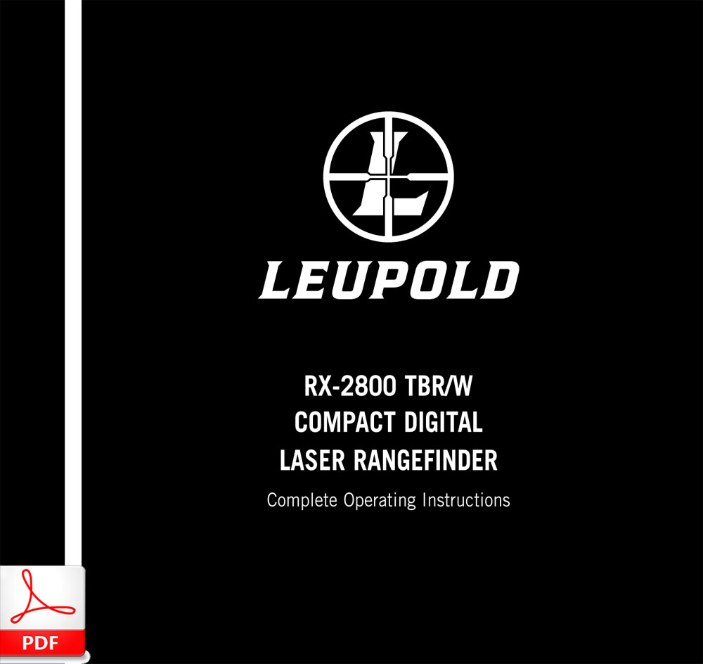 Leupold RX-2800 TBR/W