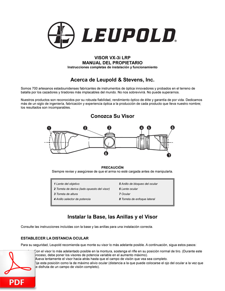Leupold VX-3i LRP