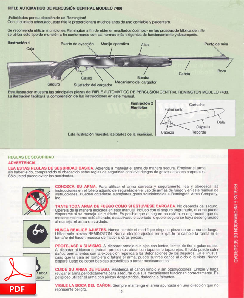 Remington 7400 (español)