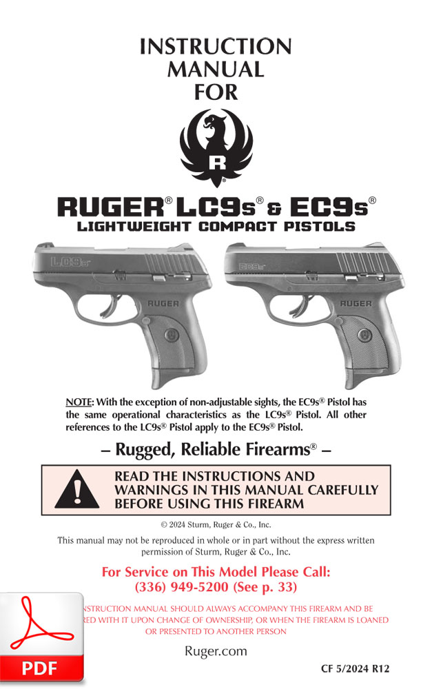 RUGER LC9s / EC9s