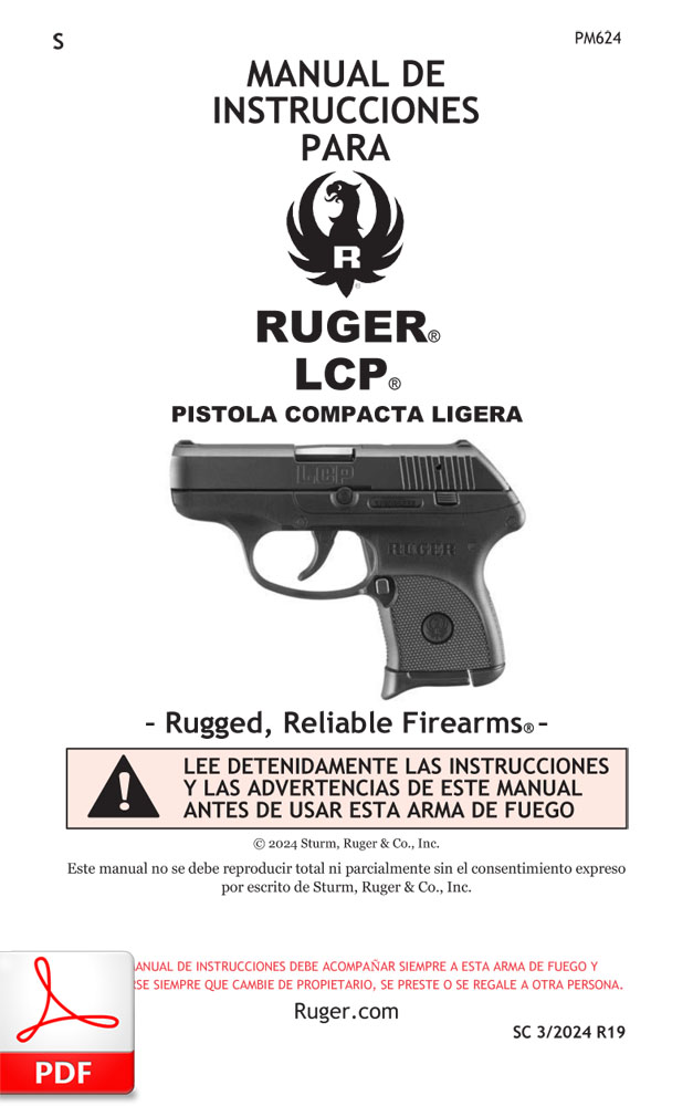 RUGER LCP 