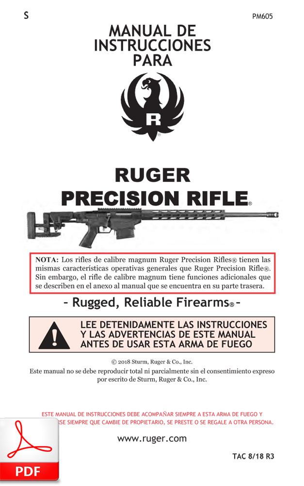 RUGER PRECISION RIFLE