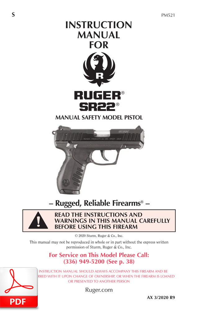 RUGER SR22