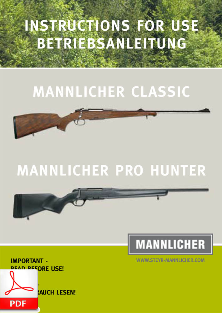STEYR MANNLICHER Classic / Pro Hunter