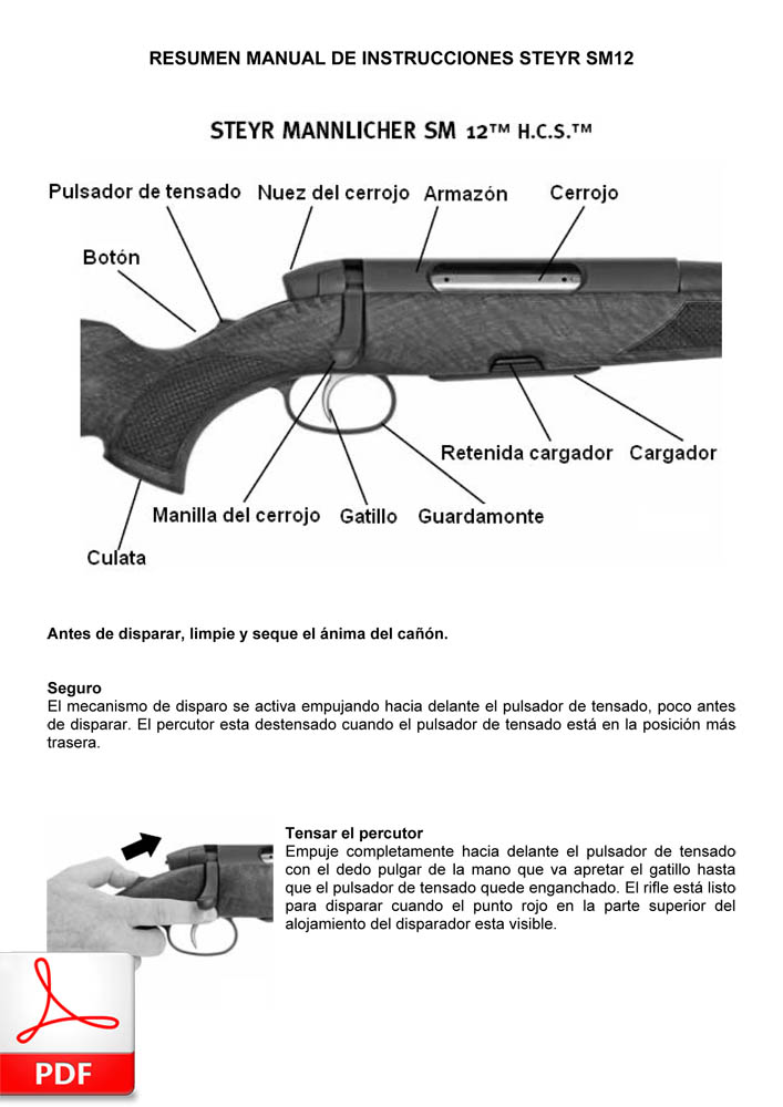 STEYR MANNLICHER SM12 (español)