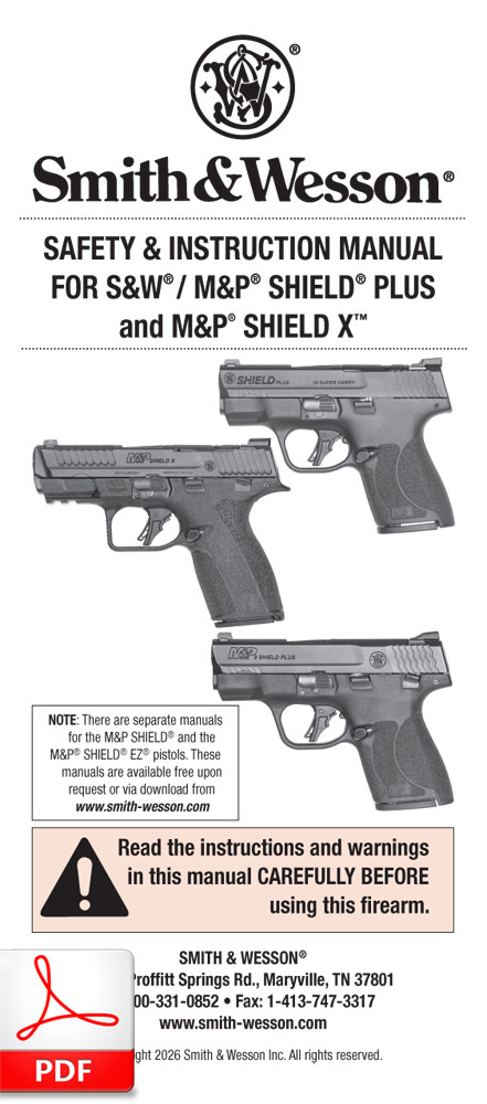 S&W M&P Shield Plus / Shield X