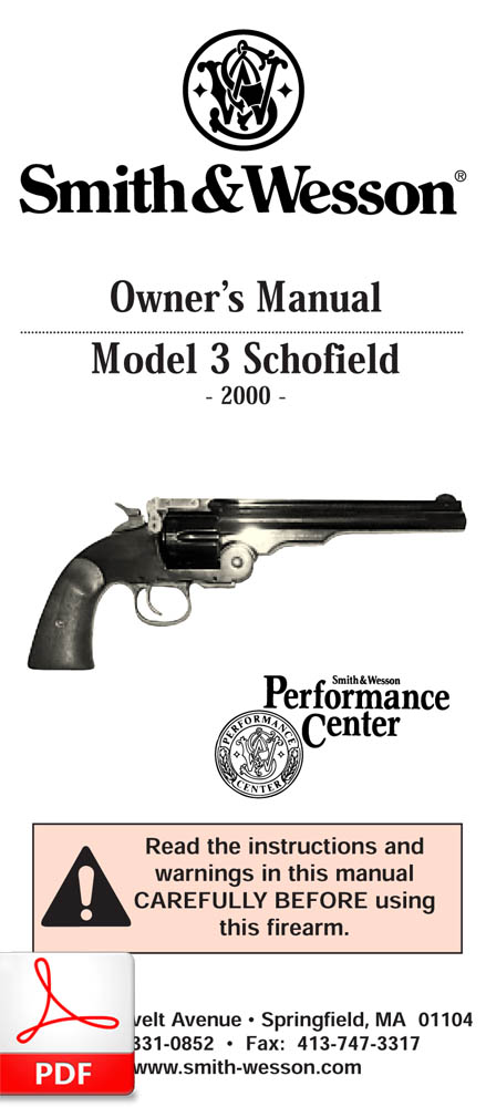 S&W 3 Schofield