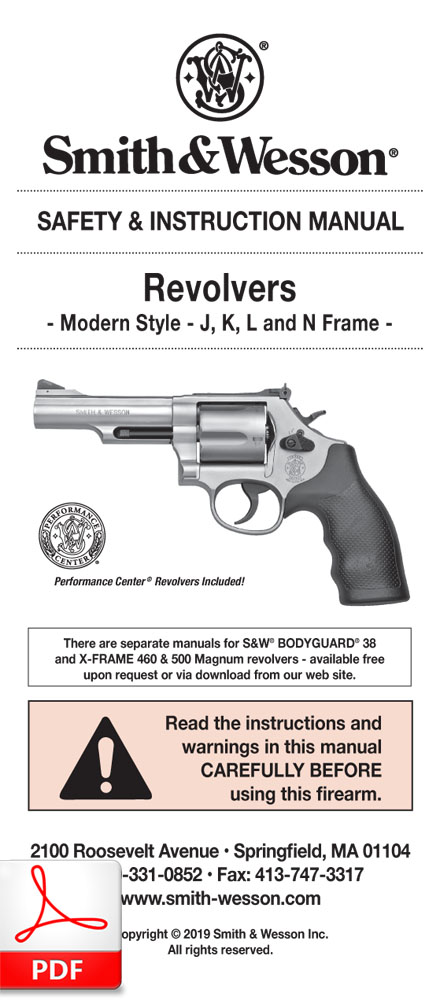 S&W revólveres modernos