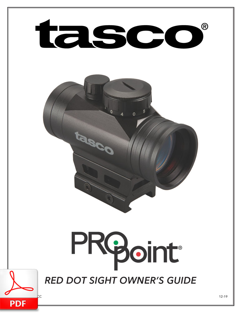 TASCO PRO POINT 1x30 PCC