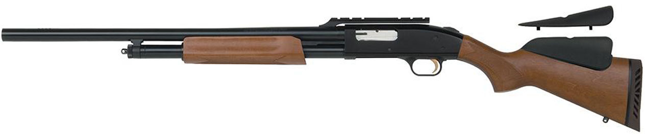 Escopeta de corredera MOSSBERG 500 Slugster L-Series - 12/76 (zurdo)