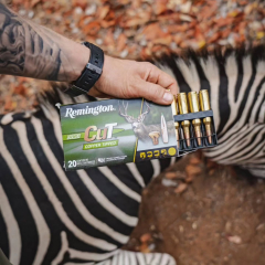 𝗥𝗘𝗠𝗜𝗡𝗚𝗧𝗢𝗡 𝗣𝗿𝗲𝗺𝗶𝗲𝗿 𝗖𝘂𝗧 💥

Remington lanza la munición para caza mayor, Premier CuT. Esta munición con punta de cobre establece un nuevo estándar en la caza, ofreciendo a los cazadores una precisión excepcional en un amplio rango de distancias con una bala sin plomo.

#info #Información