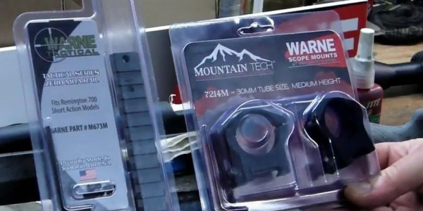 Instalación Monturas WARNE de Cierre Horizontal sobre Riel Picatinny