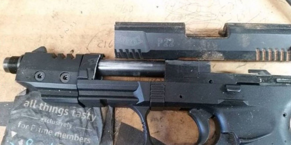 Información de Seguridad sobre pistolas Walther P22 Target. Rotura de la corredera.